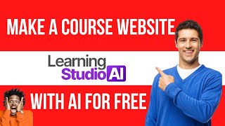 How To Create An Online Course With AI  LearningStudioAI Review [upl. by Rodd]