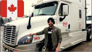 Canada Truck Driver Punjabi Toronto to Michigan [upl. by Nosyla]