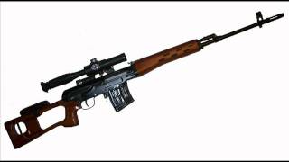 SVD Dragunov sniper rifle sound effects [upl. by Hennebery]