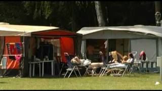 Campingplatz Gatsch Eck Neubrandenburg Mecklenburgische Seenplatte Urlaub Camping Mecklenburg Kanu [upl. by Dinnage]