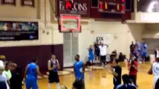 Zach LaVine Throws Down Free Throw Line WINDMILL at 2014 Seattle ProAm [upl. by Wachtel]