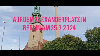 Berlin Alexanderplatz am 2572024 [upl. by Esoj]