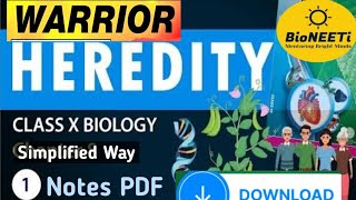 Heredity  Introduction amp Terminology Genetics CBSE Class 10 NCERT Biology [upl. by Assilim]