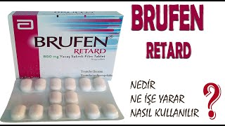 BRUFEN RETARD Nedir Niçin Kullanılır Nasıl Kullanılır Yan Etkileri Nelerdir [upl. by Ahsiekit]