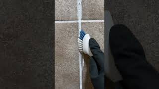 How To Remove Hard Water Stains From Shower Grout And Glass cleanhometips cleaninghacks [upl. by Premer]