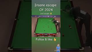 Snooker Best Shots  Amazing Shots Of Snooker  Snookerskill snookershorts Cue Sport Clips [upl. by Dnarb]