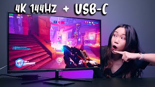 The BEST Value 4K 144Hz Gaming Monitor [upl. by Elsie]