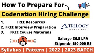 How To Prepare For Code Nation Hiring Challenge  Trilogy Innovations  2022  2023 Batch Eligible [upl. by Kremer]