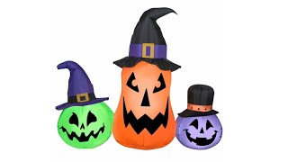 2022 Halloween inflatables at Lowe’s Canada [upl. by Gates]