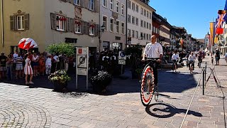 🎉🎺 Erste Eindrücke vom großen Festumzug zur 555 Chilbi in Waldshut am Hochrhein live am 20082023 [upl. by Eliga]