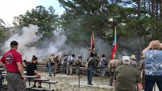 Living History  Civil War Reenactment of The Battle of Natural Bridge Florida 2023 [upl. by Aihseyk646]