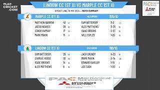 Lindow CC 1st XI v Marple CC 1st XI [upl. by Nerty]