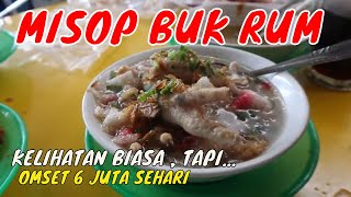 OMSET SEHARI 6 JUTA SATE JENGKOLNYA PALING JUARA MISOP BUK RUM  INDONESIA STREET FOOD [upl. by Yla]