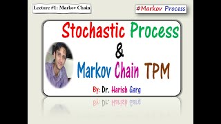 Lecture 1 Stochastic process and Markov Chain Model  Transition Probability Matrix TPM [upl. by Akenna]