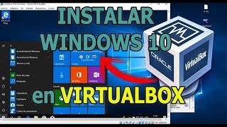 DESCARGAR E INSTALAR WINDOWS 10 🖥️EN VIRTUALBOX 2021 [upl. by Adnovad]