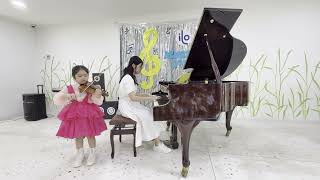 Etude No8  Shinichi Suzuki  Celia Nguyễn Mỹ Linh [upl. by Nanahs]