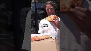 DAVE PORTNOY TRIES THE OLDEST PIZZA AROUND🤯food daveportnoy funny pizza content fun nycpizza [upl. by Rehprotsirhc479]