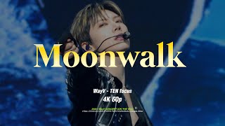 4K 60p 240902 ON THE Way  WayV  Moonwalk Ten focus  fancam [upl. by Irem]