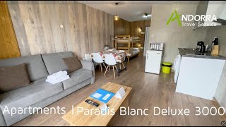 Apartments Paradis Blanc Deluxe 3000  Pas De La Casa  Andorra Travel Service [upl. by Semaj]