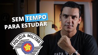 ⏰ 🚔 Sem TEMPO para estudar para a prova do concurso Soldado PMSP 2024 por Leandro Fajan [upl. by Reteip268]