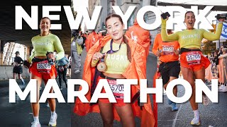 NEW YORK CITY MARATHON VLOG [upl. by Ecnerat]