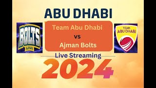 Team Abu Dhabi vs Ajman Bolts Abu Dhabi T10 League  AbuDhabiT10 InAbuDhabi t10 t10abudhabi [upl. by Evetta]