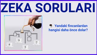 Eğlenceli Video  Zeka ve Mantık Soruları  Bilmeceler  8 [upl. by Frodi]