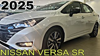 NOVO NISSAN VERSA SR 2025  VERSÃO EXCLUSIVA SERÁ QUE É MELHOR QUE HONDA CITY [upl. by Severen624]