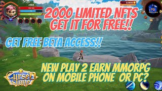 CURSED STONE NEW PLAY 2 EARN MMORPG ON MOBILE PHONE AND PC  HOW TO GET LIMITED FREE MINT GENESIS [upl. by Geoff]