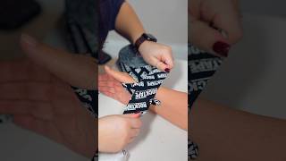 How to use kinesio tape on hand physicaltherapy taping [upl. by Milo807]