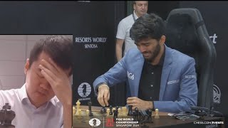 Emotional and shocking ending to World Chess Championship 2024 [upl. by Ynar475]