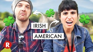 IRISH SLANG vs AMERICAN SLANG ft TheIrishWill [upl. by Aruon]