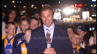 TVW Seven News Perth  West Coast Eagles Grand Final win September 30 2006 [upl. by Eliott600]