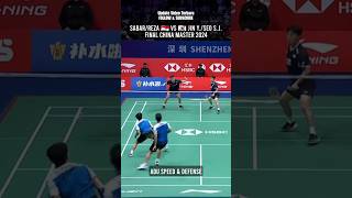 The Best Final MD  China Master 2024 badminton chinamaster [upl. by Yenduhc216]