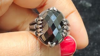 ছেলেদের রুপার আংটির কালেকশন  Silver Finger Ring price in Bangladesh keyachowdhury  Silver Ring [upl. by Nylrebma]