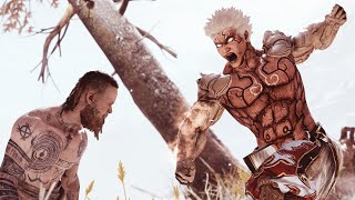 ASURAS WRATH in God of War VS Baldur Boss Fight  Asura Kratos Skin God of War PC Mod [upl. by Pontone]