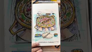 NYC’s only AYCE Thai BBQ amp Hot Pot spot thaifood foodvlog sketch [upl. by Ful357]