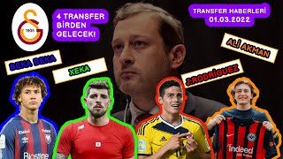 Galatasaray Transfer  Xeka Beka Beka Ali Akman James Rodriguez Son Dakika Haberler 01032022 [upl. by Ahsinod]