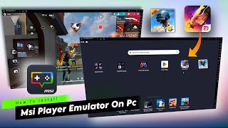 How To Download amp Install MSi App Player Emulator On Pc  Best Android Emulator For PCLaptop [upl. by Gardy498]