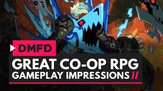 A GREAT COOP RPG  Dragon Marked for Death Gameplay Impressions [upl. by Elbertina753]