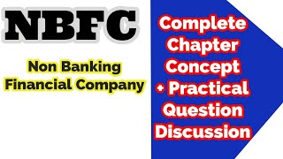 Non Banking Financial Company CA Inter Advance Account NBFC ICAI Module Illustration Solution Video [upl. by Nesmat]