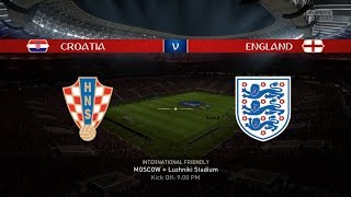 Croatia vs England  FIFA World Cup [upl. by Anyad]