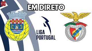 🔴AROUCA X BENFICA  EM DIRETO  LIGA PORTUGAL BETCLIC  AO VIVO [upl. by Ylsew418]