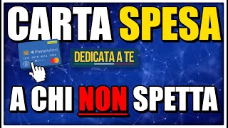 CARTA DEDICATA A TE 2024 NON SPETTA A QUESTE FAMIGLIE  OCCHIO AI NUOVI REQUISITI [upl. by Adnawak331]