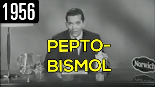 PeptoBismol Commercial 1956 [upl. by Sandye373]