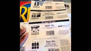 Getting Freebies and Coupons at Food Lion [upl. by Olvan]