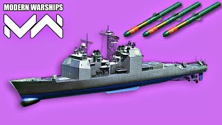 Rum139 Swarmer Armed Ticonderogaclass Cruiser Is Key To Win  Modern Warships [upl. by Loni210]