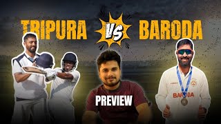 Tripura up for the Baroda challenge Krunal Pandya will play in Agartala ranjitrophy2024 [upl. by As]