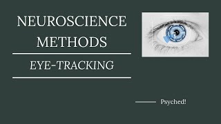 EyeTracking Explained  Neuroscience Methods 101 [upl. by Airdnahc]