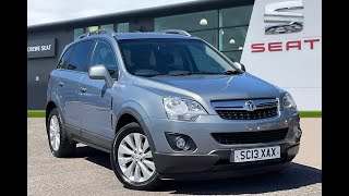 Vauxhall Antara 22 CDTi Exclusiv 4WD I Crewe SEAT [upl. by Blondell]